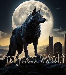 WOLFCOIN MEME Wolf & moon